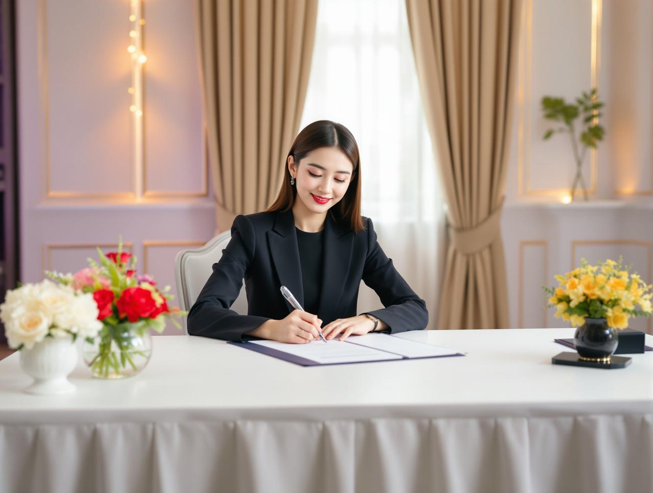 花都影视签约新生代演员王梓涵，打造全新偶像培育计划